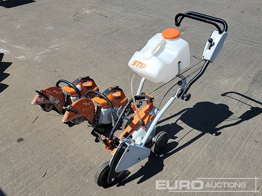 Stihl TS410 - Travaux routiers: photos 1 Stihl TS410 - Travaux routiers: photos 1