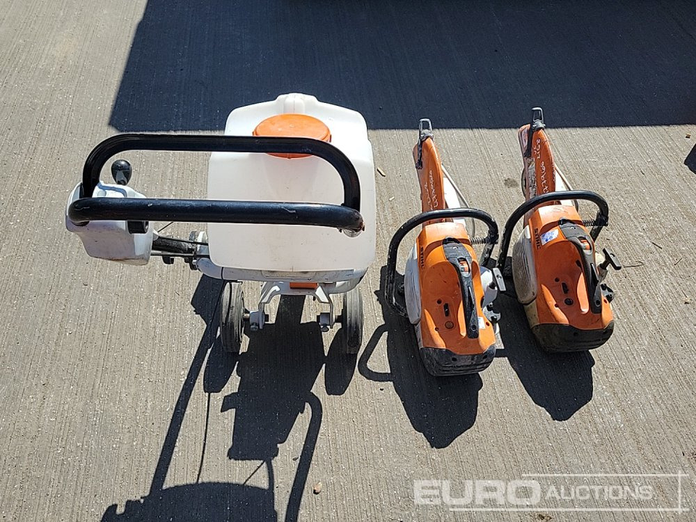 Stihl TS410 - Travaux routiers: photos 4 Stihl TS410 - Travaux routiers: photos 4