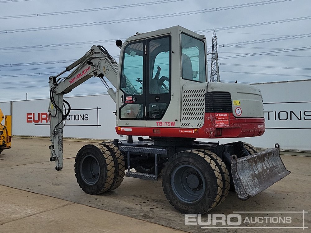 Takeuchi TB175W - Pelle sur pneus: photos 3 Takeuchi TB175W - Pelle sur pneus: photos 3