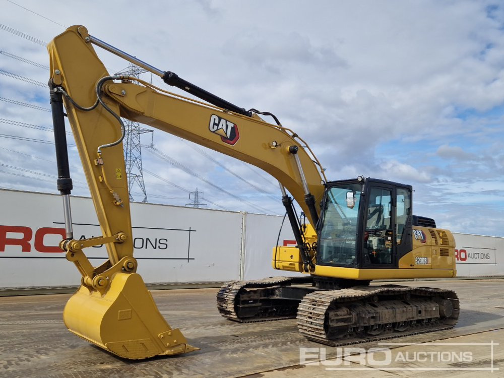 Unused 2024 CAT 323D3 - Pelle sur chenille: photos 1 Unused 2024 CAT 323D3 - Pelle sur chenille: photos 1