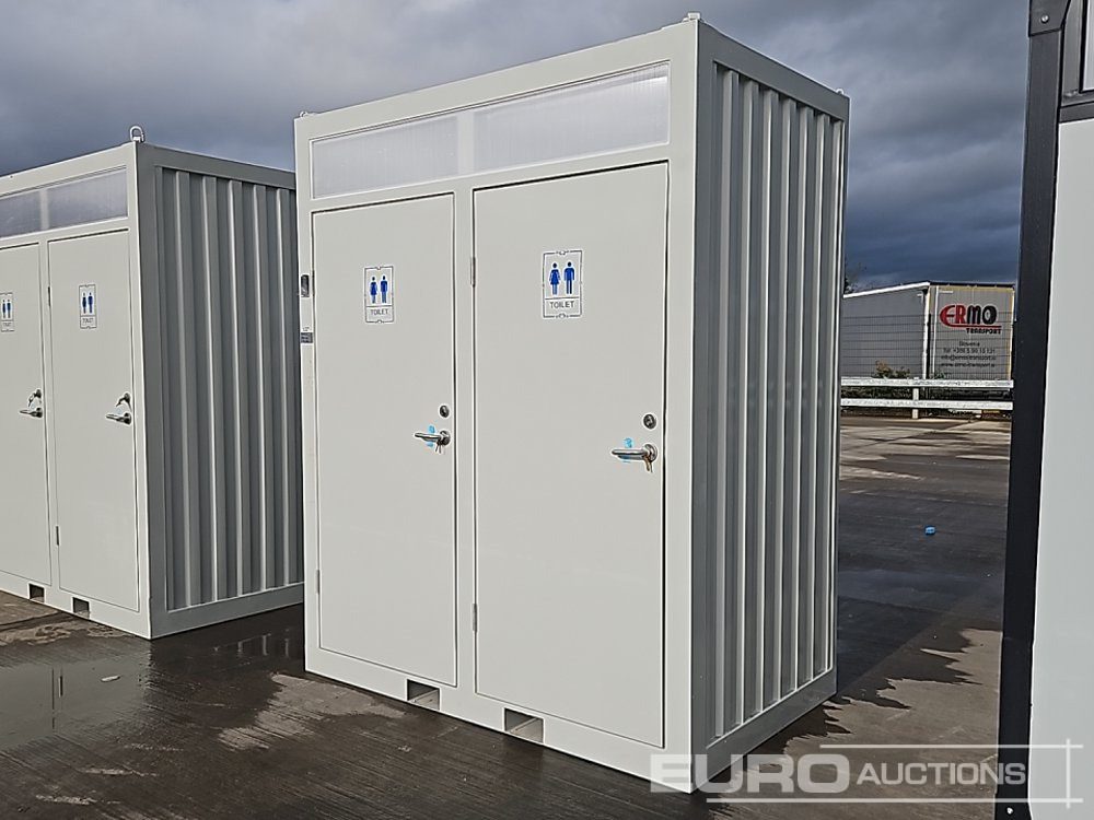Unused 2025 Double Toilet Unit (Cannot Be Reconsigned) - Conteneur maritime: photos 1 Unused 2025 Double Toilet Unit (Cannot Be Reconsigned) - Conteneur maritime: photos 1