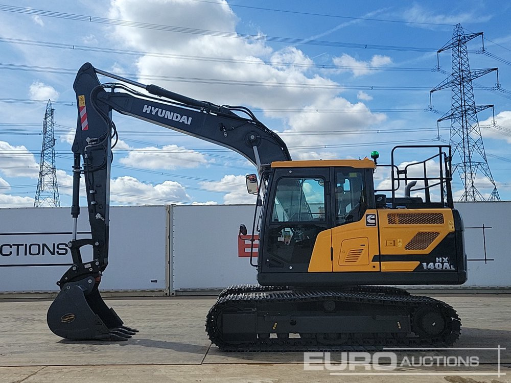 Unused 2025 Hyundai HX140A L - Pelle sur chenille: photos 2 Unused 2025 Hyundai HX140A L - Pelle sur chenille: photos 2
