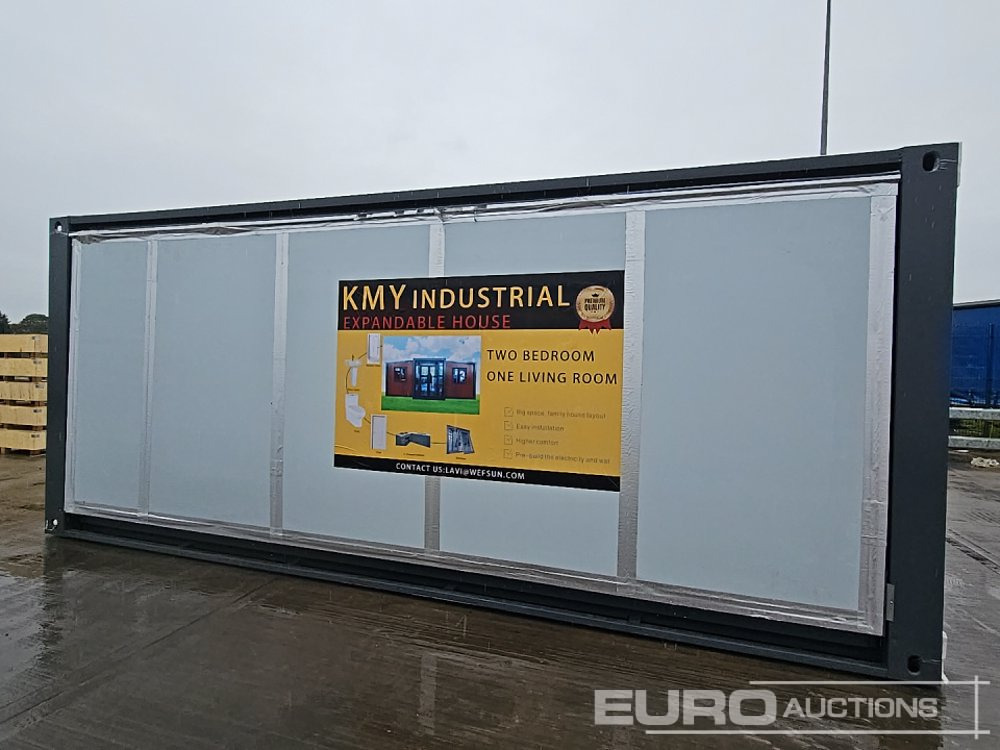 Conteneur maritime Unused 2025 KMY Industrial Expandable Container House (Cannot Be Reconsigned): photos 8