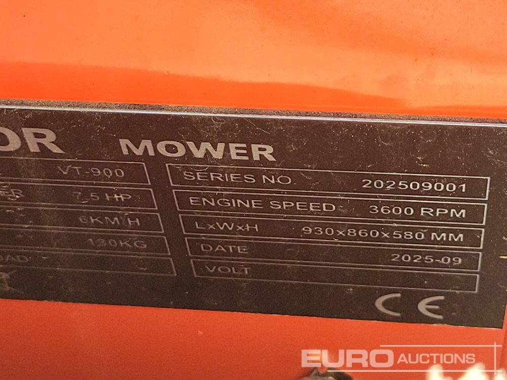 Unused 2025 Raptor VT900 - Motofaucheuse: photos 1 Unused 2025 Raptor VT900 - Motofaucheuse: photos 1