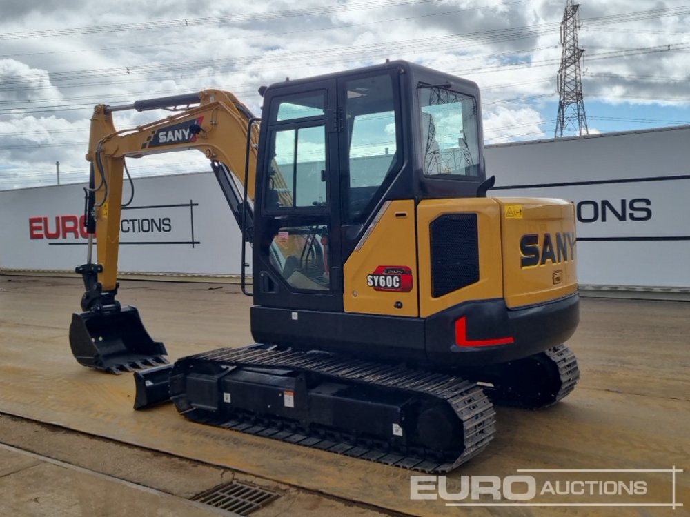 Unused 2025 Sany SY60C - Mini pelle: photos 3 Unused 2025 Sany SY60C - Mini pelle: photos 3