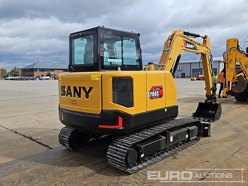 Unused 2025 Sany SY60C - Mini pelle: photos 5 Unused 2025 Sany SY60C - Mini pelle: photos 5