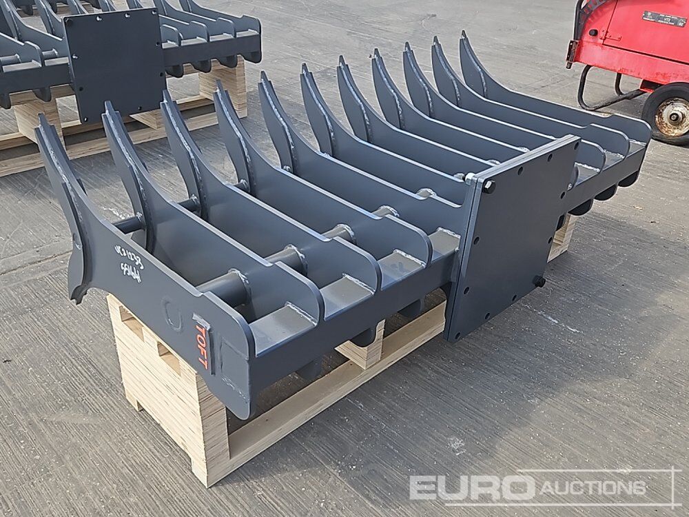Unused 2026 Toft 72" Double Sided Root Rake - Godet: photos 3 Unused 2026 Toft 72" Double Sided Root Rake - Godet: photos 3