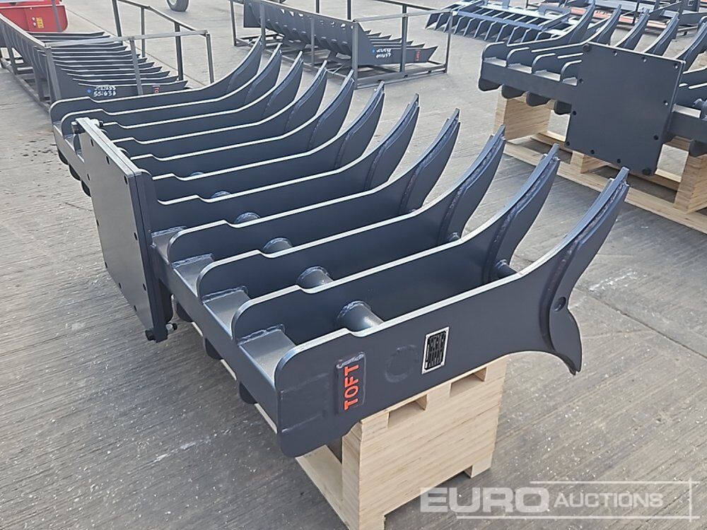 Unused 2026 Toft 72" Double Sided Root Rake - Godet: photos 5 Unused 2026 Toft 72" Double Sided Root Rake - Godet: photos 5