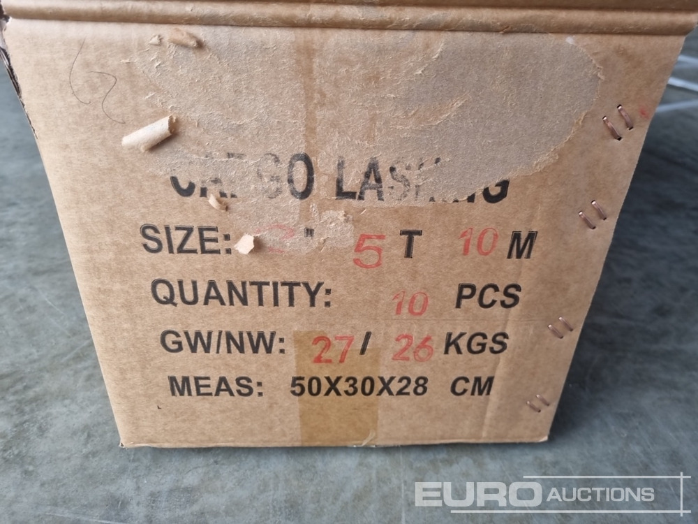 Équipement de garage Unused Boss 10M 5T Ratchet Strap (10 of): photos 13