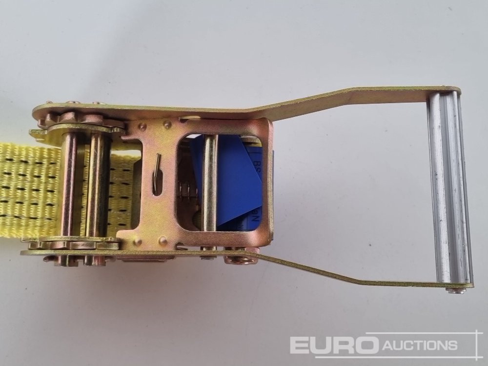 Matériel de chantier Unused Boss 4M x 50mm 5 Ton Ratchet Straps with Sling (4 of): photos 8