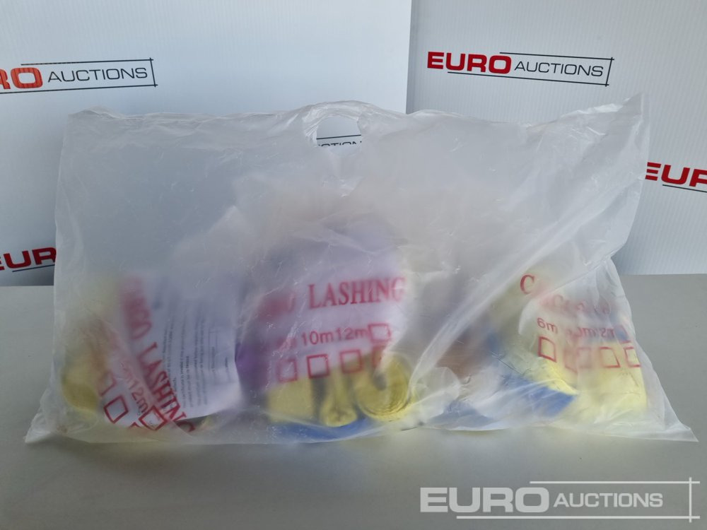 Matériel de chantier Unused Boss 4M x 50mm 5 Ton Ratchet Straps with Sling (4 of): photos 27