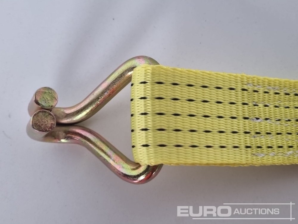 Matériel de chantier Unused Boss 4M x 50mm 5 Ton Ratchet Straps with Sling (4 of): photos 20