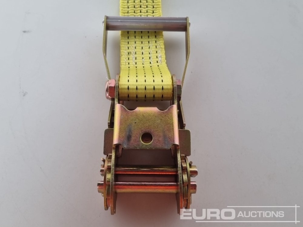 Matériel de chantier Unused Boss 4M x 50mm 5 Ton Ratchet Straps with Sling (4 of): photos 18