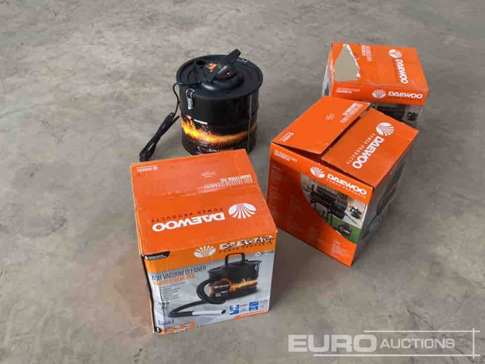 Unused Daewoo DAAVC1200K-20L 1200 W 20 Litre Ash Vacuum Cleaner (3 of) - Équipement de garage: photos 3 Unused Daewoo DAAVC1200K-20L 1200 W 20 Litre Ash Vacuum Cleaner (3 of) - Équipement de garage: photos 3