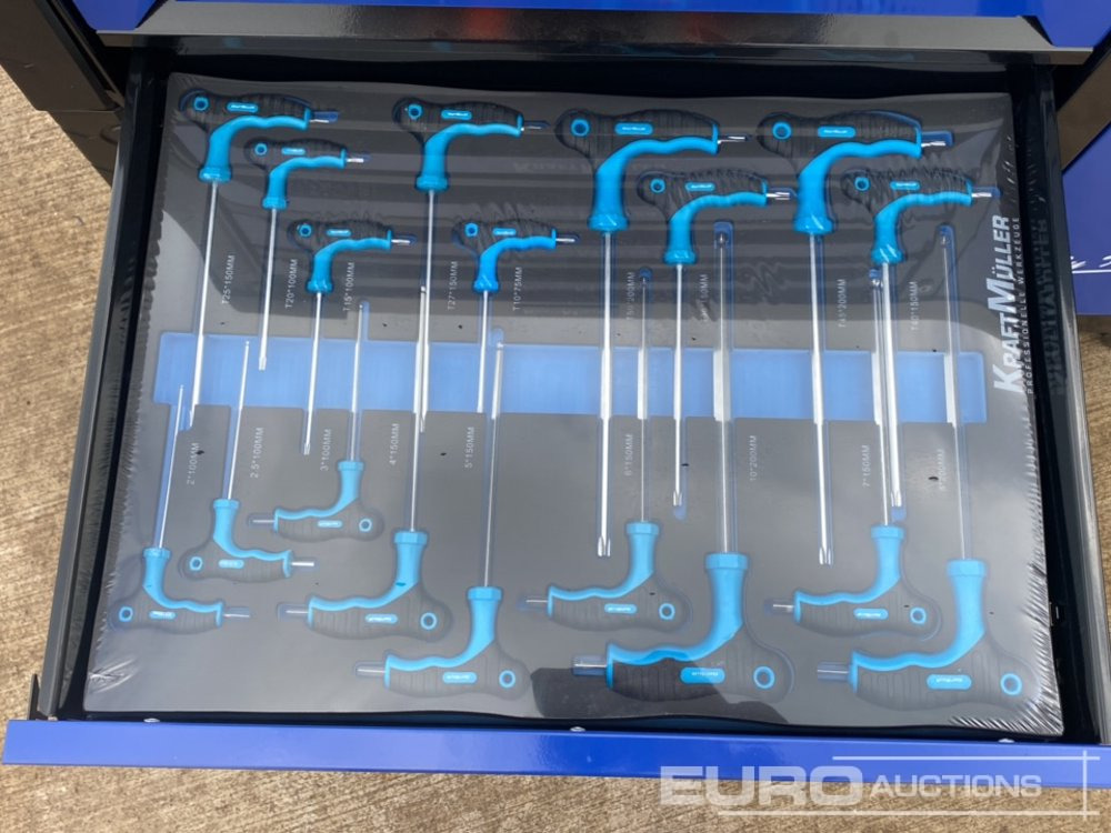 Équipement de garage Unused Kraftmuller 7 Drawer, 1 Door Tool Troll & Tools: photos 11