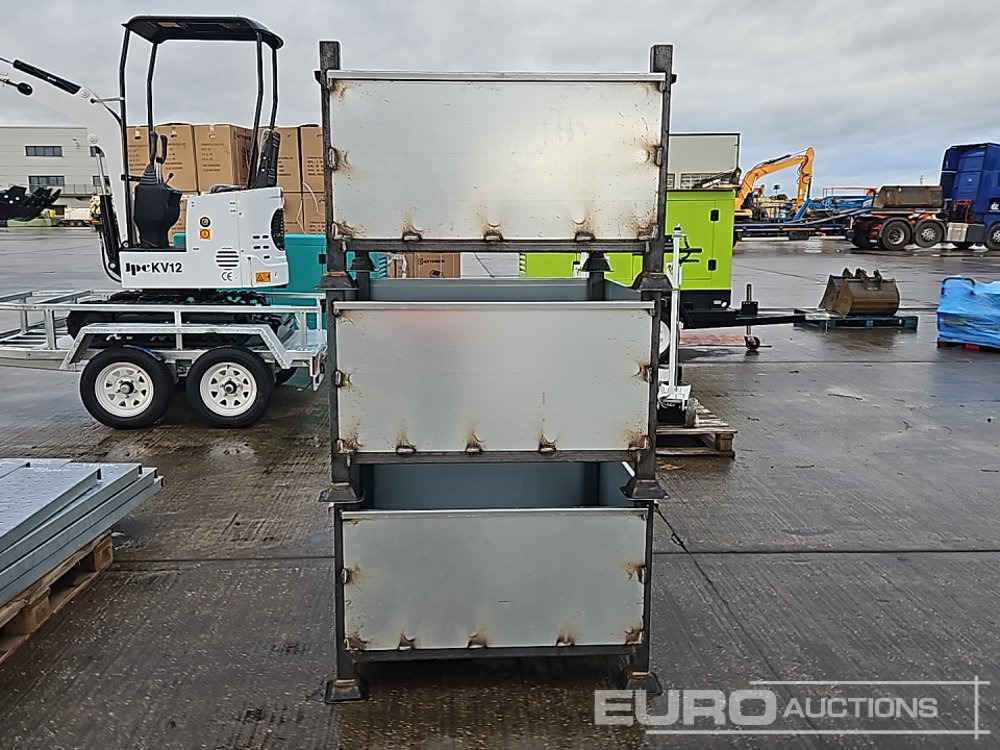 Unused Metal Stillages (3 of) - Matériel de chantier: photos 4 Unused Metal Stillages (3 of) - Matériel de chantier: photos 4