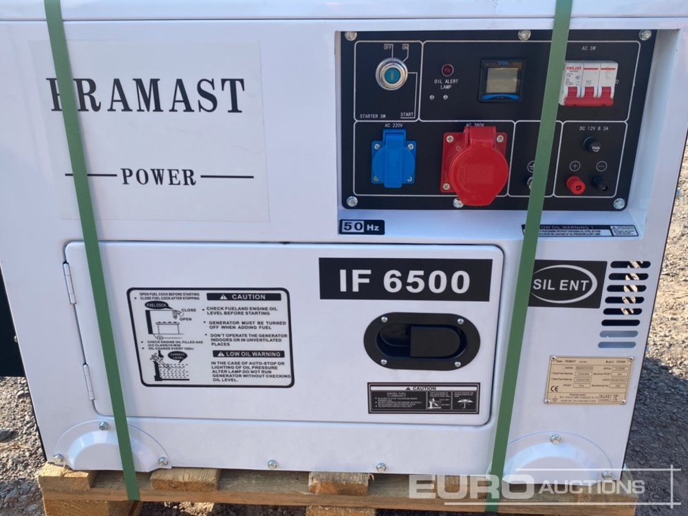 Groupe électrogène Unused Pramast 2kVA Diesel Generator: photos 7