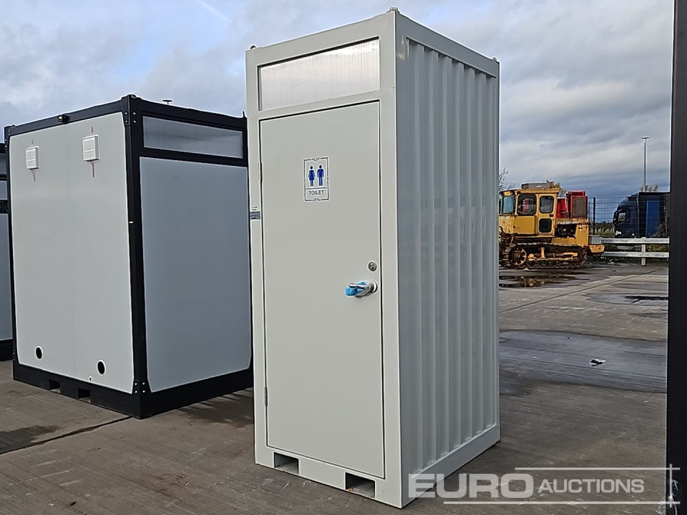 Unused Single Toilet Unit (Cannot Be Reconsigned) - Conteneur maritime: photos 1 Unused Single Toilet Unit (Cannot Be Reconsigned) - Conteneur maritime: photos 1