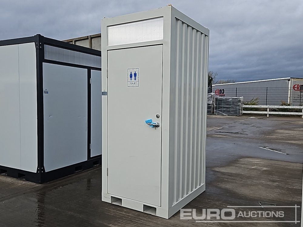Unused Single Toilet Unit (Cannot Be Reconsigned) - Conteneur maritime: photos 1 Unused Single Toilet Unit (Cannot Be Reconsigned) - Conteneur maritime: photos 1