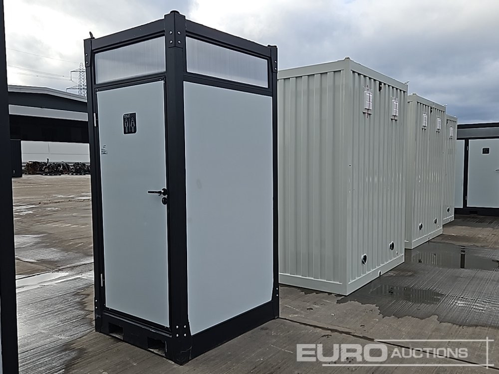 Unused Single Toilet Unit (Cannot Be Reconsigned) - Conteneur maritime: photos 1 Unused Single Toilet Unit (Cannot Be Reconsigned) - Conteneur maritime: photos 1