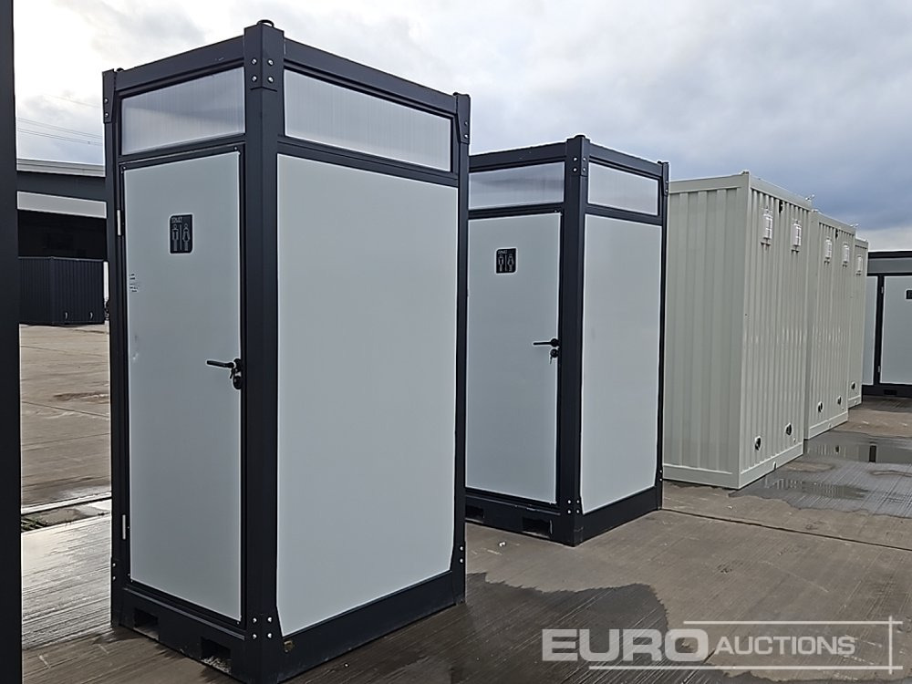 Unused Single Toilet Unit (Cannot Be Reconsigned) - Conteneur maritime: photos 1 Unused Single Toilet Unit (Cannot Be Reconsigned) - Conteneur maritime: photos 1