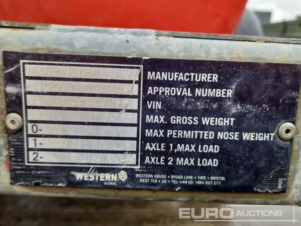 Cuve de stockage Western Single Axle Plastic Water Bowser: photos 19