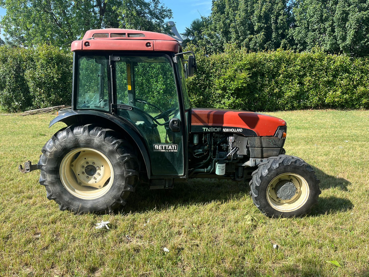 Tracteur agricole Trattore usato New Holland TNF90: photos 7