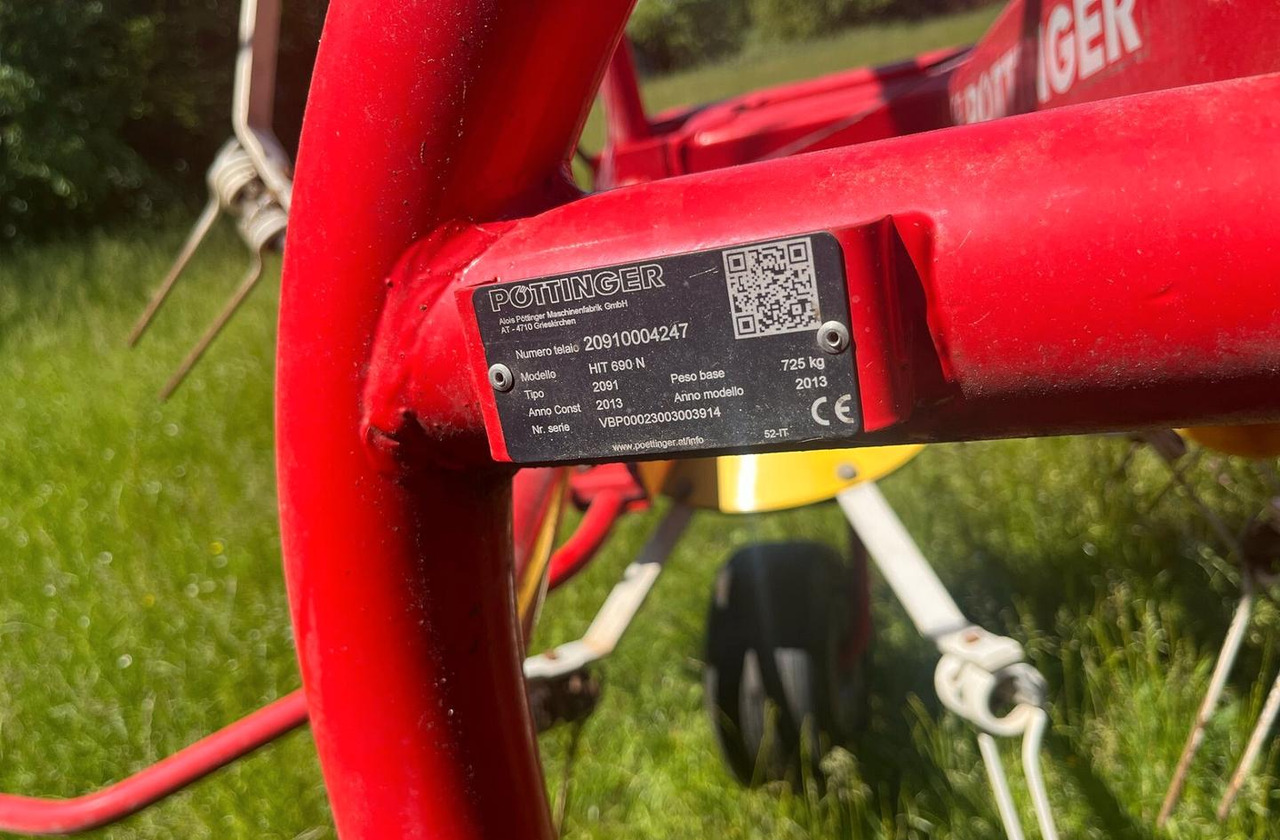 Voltafieno usato Pottinger Hit 690 N - Faneuse: photos 5 Voltafieno usato Pottinger Hit 690 N - Faneuse: photos 5