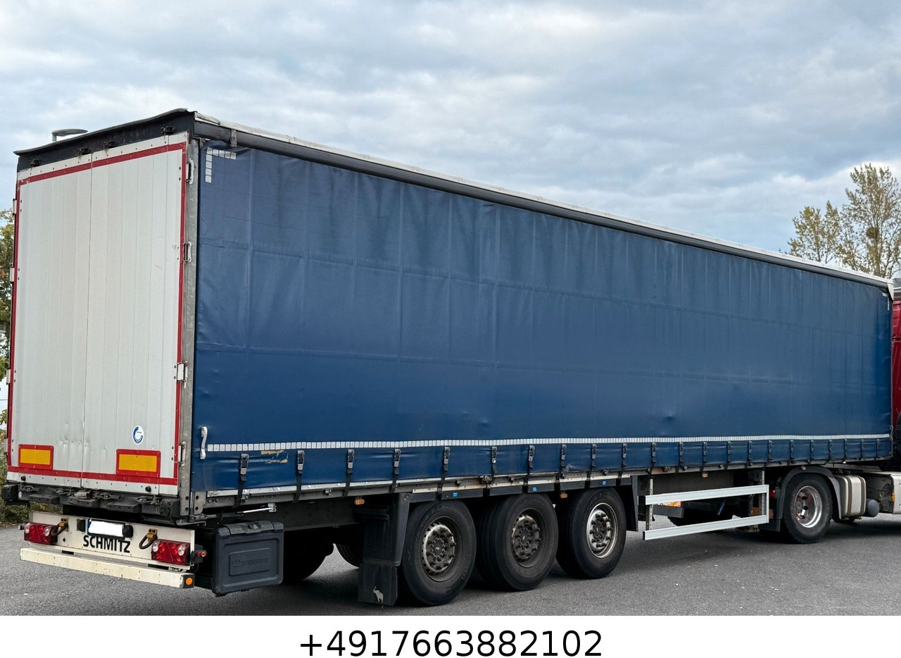 Schmitz Cargobull Standart/Edscha/Liftachachse - Semi-remorque rideaux coulissants: photos 2 Schmitz Cargobull Standart/Edscha/Liftachachse - Semi-remorque rideaux coulissants: photos 2