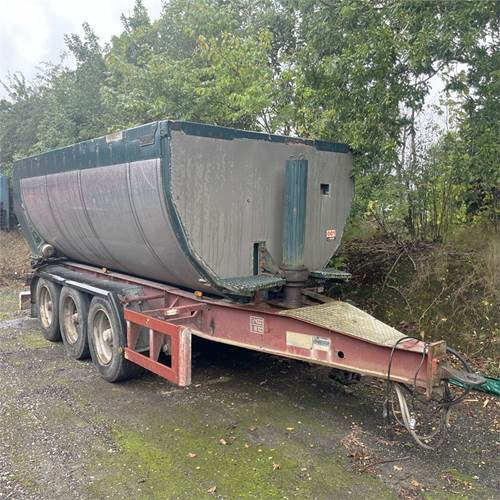 Kel-Berg Rundbalje - Remorque benne: photos 1 Kel-Berg Rundbalje - Remorque benne: photos 1