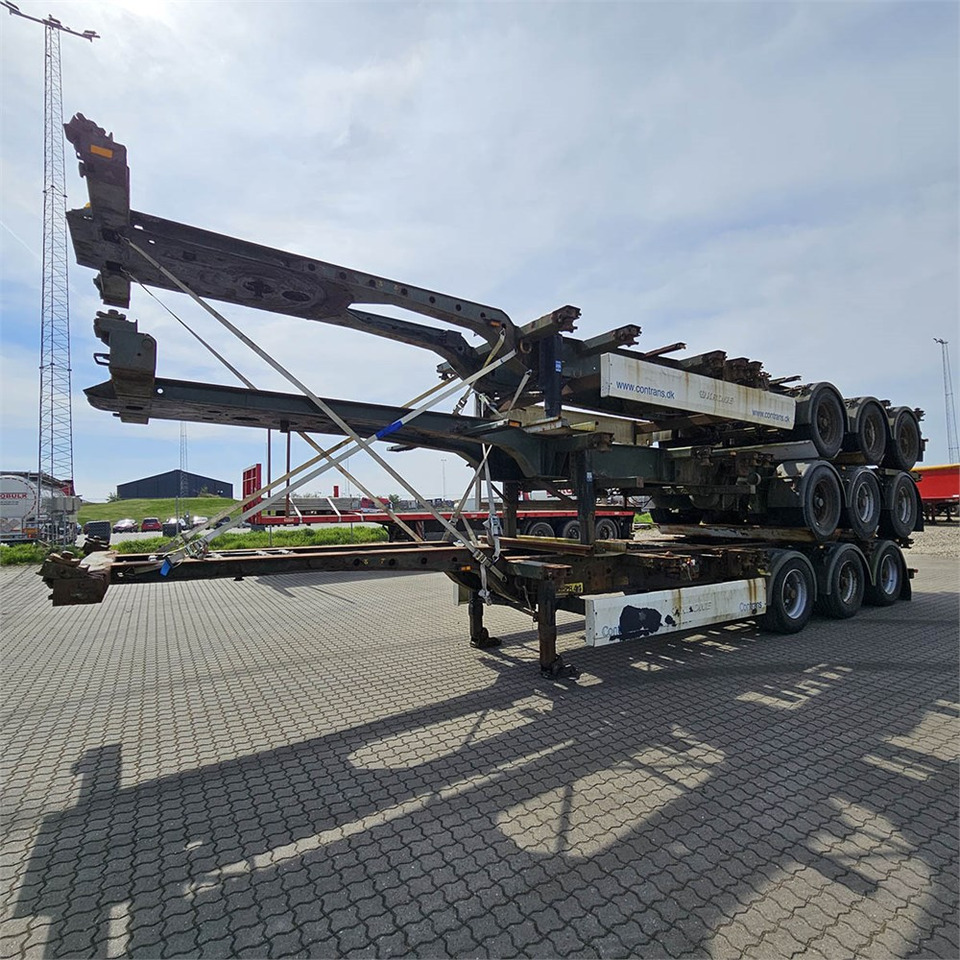 Krone 3 styk - Semi-remorque porte-conteneur/ Caisse mobile: photos 4 Krone 3 styk - Semi-remorque porte-conteneur/ Caisse mobile: photos 4
