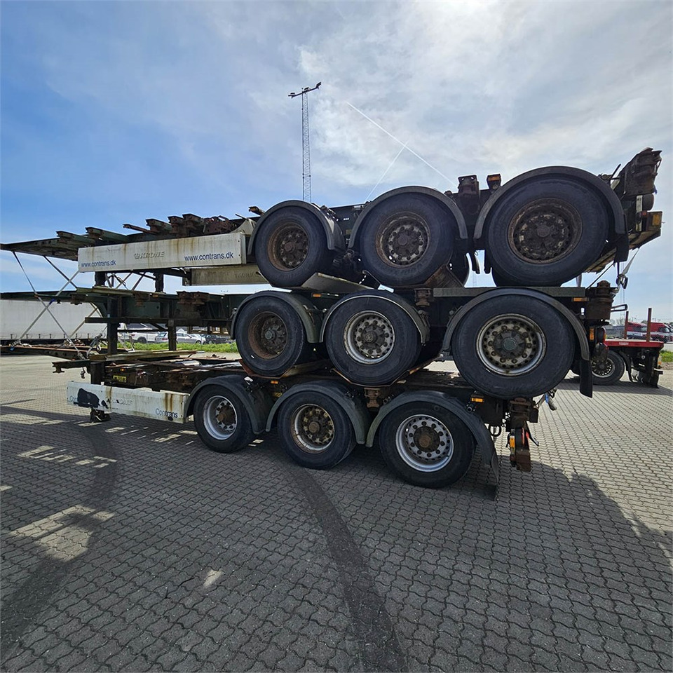 Krone 3 styk - Semi-remorque porte-conteneur/ Caisse mobile: photos 5 Krone 3 styk - Semi-remorque porte-conteneur/ Caisse mobile: photos 5
