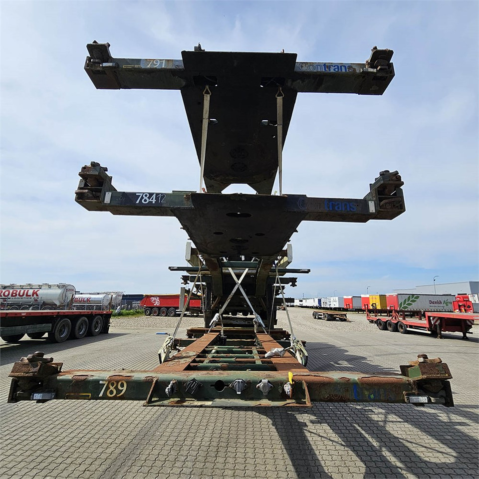 Krone 3 styk - Semi-remorque porte-conteneur/ Caisse mobile: photos 3 Krone 3 styk - Semi-remorque porte-conteneur/ Caisse mobile: photos 3