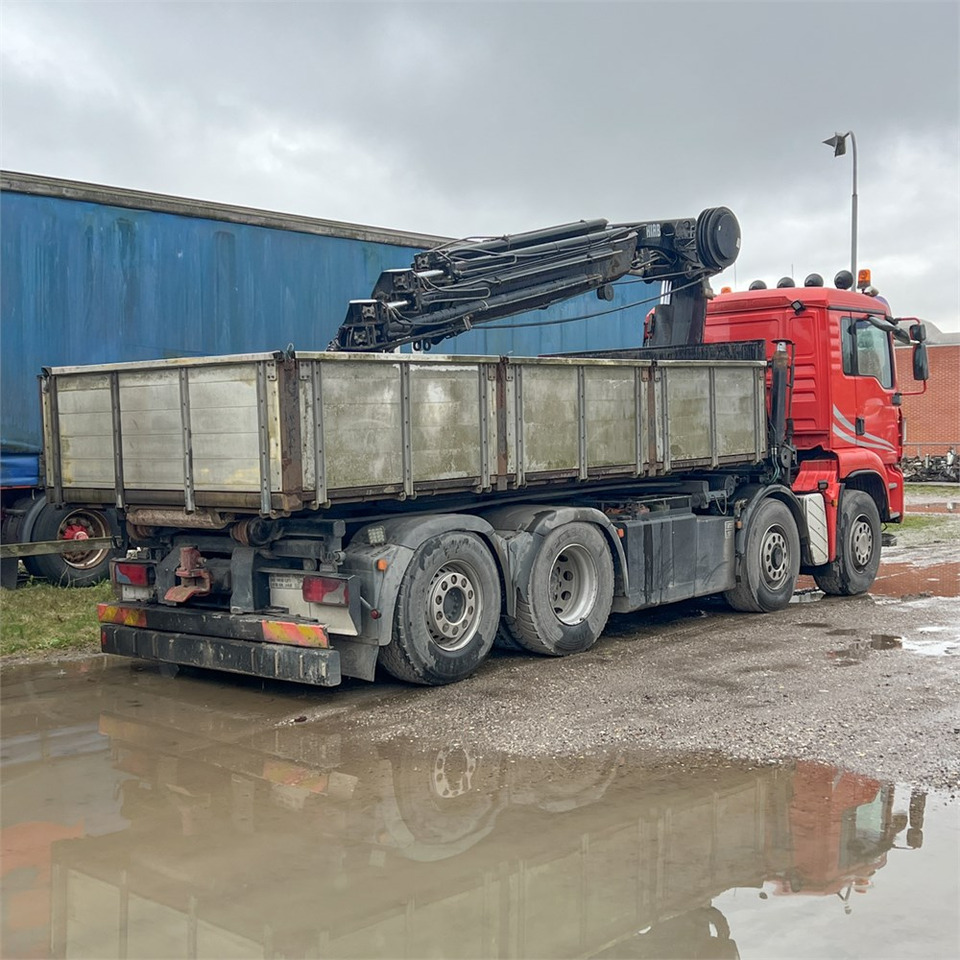 MAN TGA 8x4 Hydrodrive - Camion benne, Camion grue: photos 4 MAN TGA 8x4 Hydrodrive - Camion benne, Camion grue: photos 4