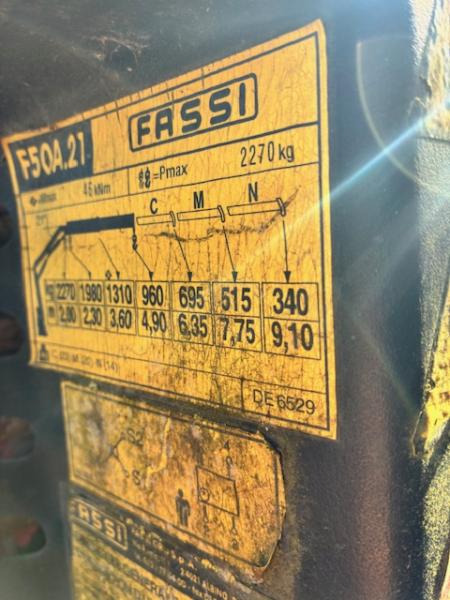 Camion ampliroll, Camion grue Nissan ATLEON 150.25: photos 14