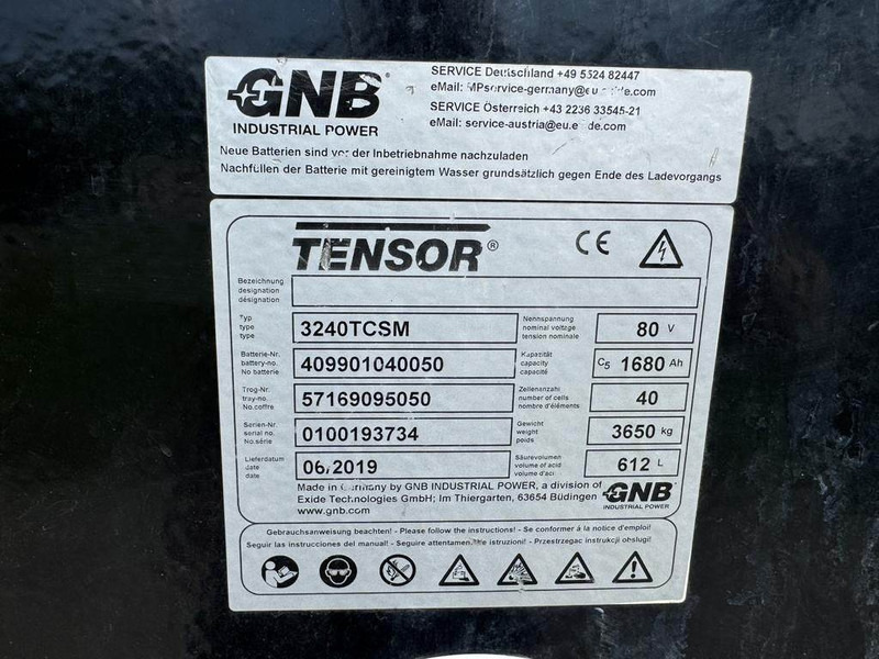 Kalmar ECF80-1100 - Chariot élévateur électrique: photos 5 Kalmar ECF80-1100 - Chariot élévateur électrique: photos 5
