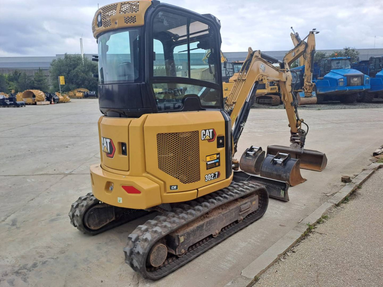 CAT 302.7 - Pelle sur chenille: photos 3 CAT 302.7 - Pelle sur chenille: photos 3