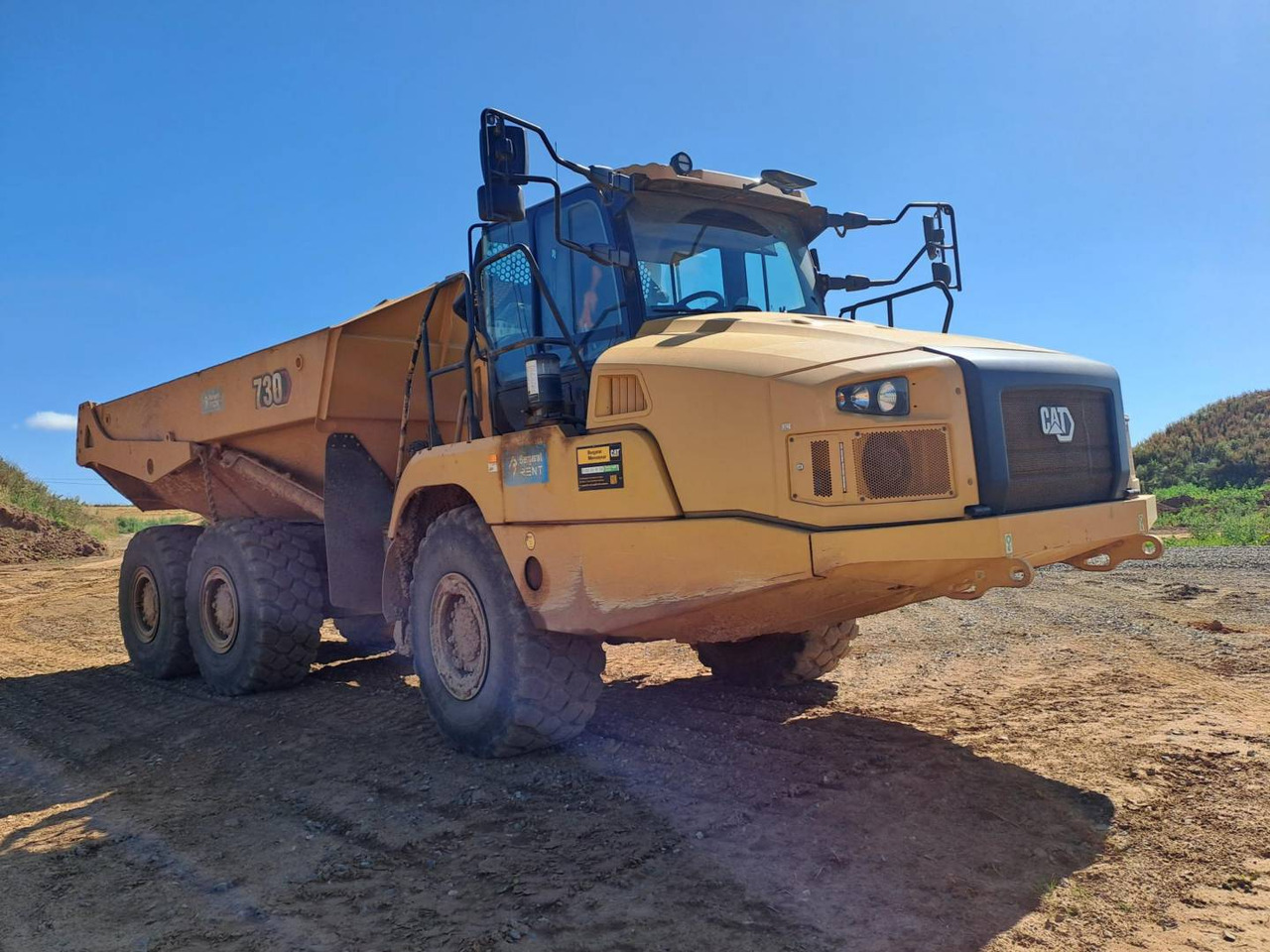 CAT 730 - Tombereau articulé: photos 2 CAT 730 - Tombereau articulé: photos 2