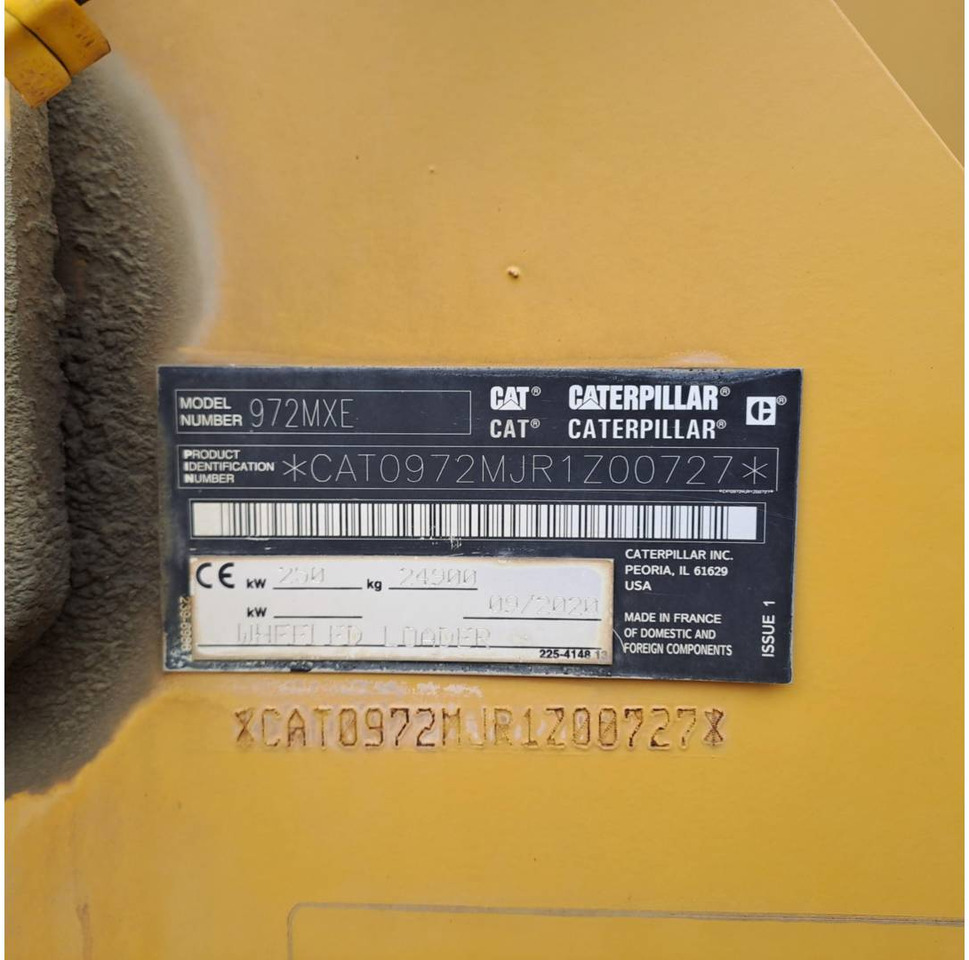 Chargeuse sur pneus CAT 972M XE: photos 6