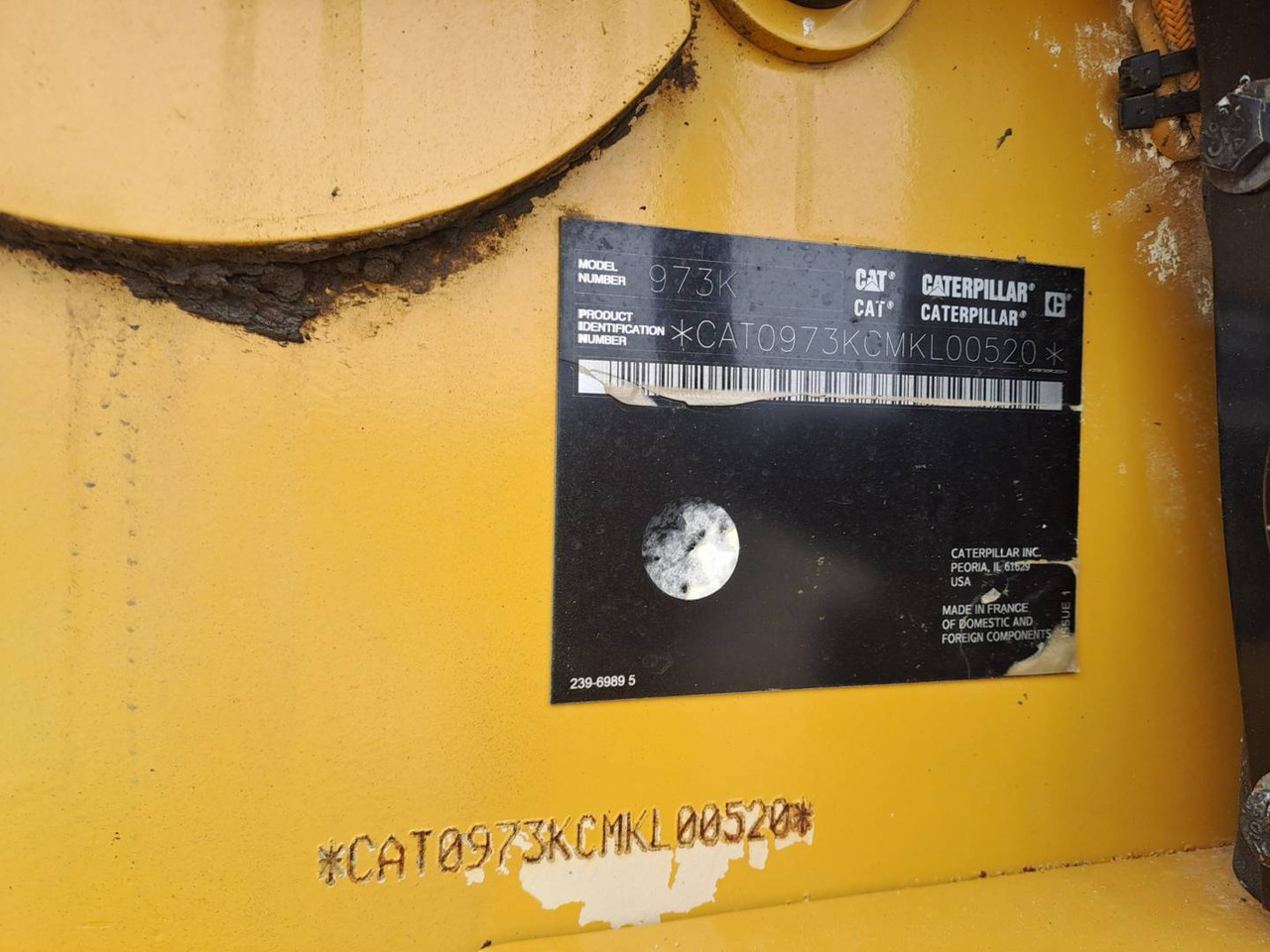 Chargeuse sur chenilles CAT 973K: photos 13