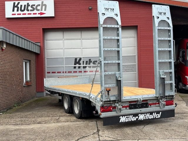 Müller-Mitteltal ETÜTAR 14,4 Plateau, LED Runduml. Containerver - Remorque porte-engin surbaissée: photos 4 Müller-Mitteltal ETÜTAR 14,4 Plateau, LED Runduml. Containerver - Remorque porte-engin surbaissée: photos 4