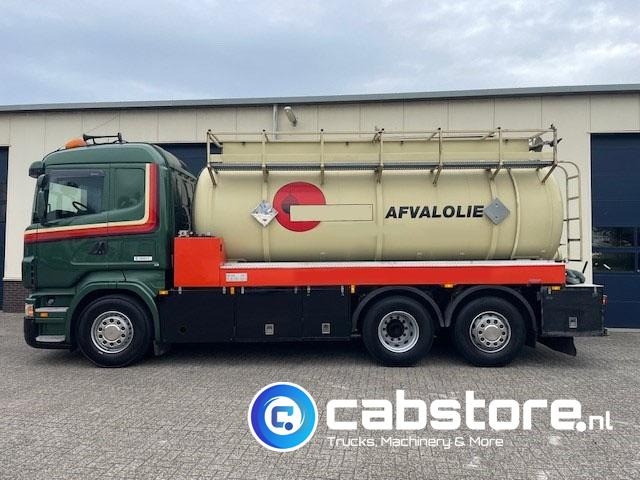 Scania R 420 LB 6X2*4 HNA - Tankwagen - ADR - Bouwjaar 2006 - 16.200 Liter - Weegsysteem - km 832.400 - Olietanks - Camion citerne: photos 5 Scania R 420 LB 6X2*4 HNA - Tankwagen - ADR - Bouwjaar 2006 - 16.200 Liter - Weegsysteem - km 832.400 - Olietanks - Camion citerne: photos 5