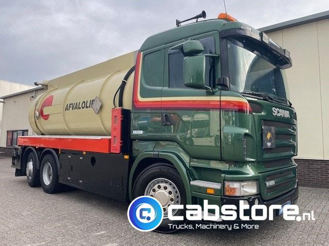 Scania R 420 LB 6X2*4 HNA - Tankwagen - ADR - Bouwjaar 2006 - 16.200 Liter - Weegsysteem - km 832.400 - Olietanks - Camion citerne: photos 1 Scania R 420 LB 6X2*4 HNA - Tankwagen - ADR - Bouwjaar 2006 - 16.200 Liter - Weegsysteem - km 832.400 - Olietanks - Camion citerne: photos 1