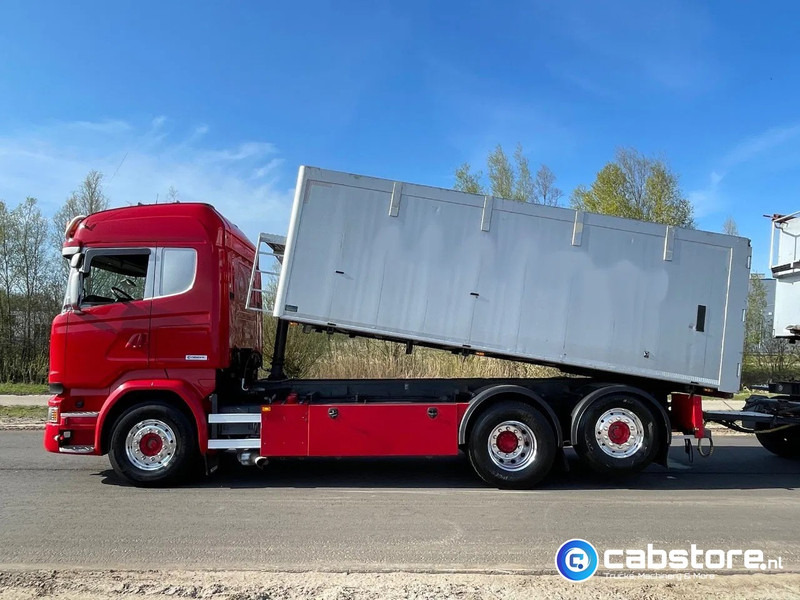 Scania R450 LB6X2*4HNB Euro 6 - Year 2016 - RETARDER - ALUMINIUM kipper + FLOOR kipper aanhangwagen - Good Condition !! - Camion benne: photos 5 Scania R450 LB6X2*4HNB Euro 6 - Year 2016 - RETARDER - ALUMINIUM kipper + FLOOR kipper aanhangwagen - Good Condition !! - Camion benne: photos 5