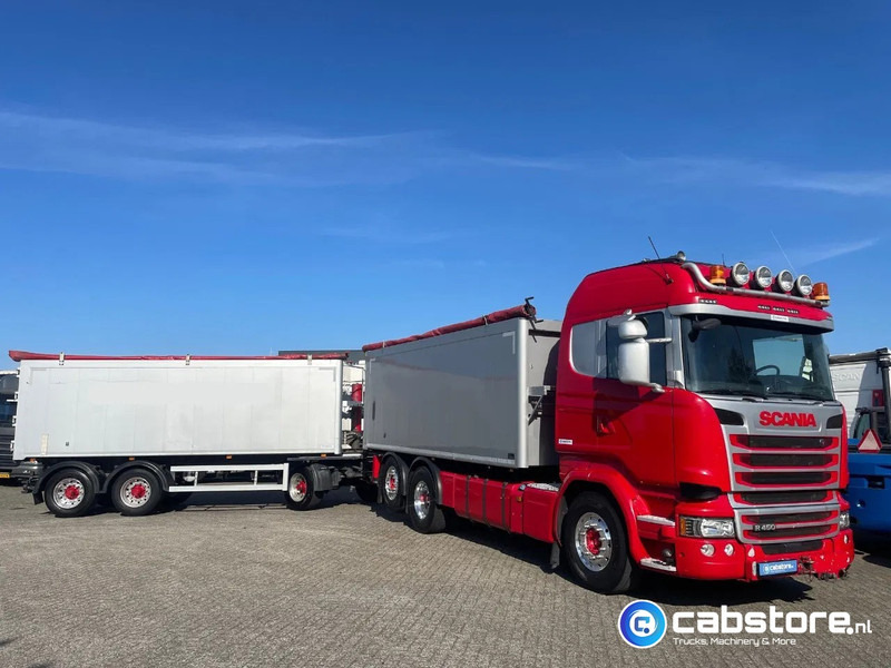 Scania R450 LB6X2*4HNB Euro 6 - Year 2016 - RETARDER - ALUMINIUM kipper + FLOOR kipper aanhangwagen - Good Condition !! - Camion benne: photos 4 Scania R450 LB6X2*4HNB Euro 6 - Year 2016 - RETARDER - ALUMINIUM kipper + FLOOR kipper aanhangwagen - Good Condition !! - Camion benne: photos 4