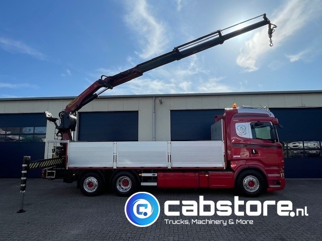 Camion grue Scania R520  LB6X2*4HNB Euro 6 - Bouwjaar 2013 - Highline - Opticruise  - Open box + Palfinger PK 24001-K B Autolaadkraan - Good condition !: photos 16