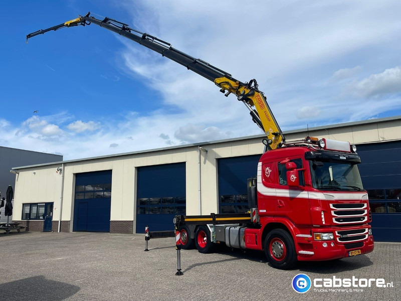Scania G 400 A 6X2*4 HNA Euro 5 - Handgeschakeld - FASSI F455XP + JIP Autolaadkraan - Bouwjaar 2010 - Km 748.730 - Very good condition !! - Tracteur routier: photos 2 Scania G 400 A 6X2*4 HNA Euro 5 - Handgeschakeld - FASSI F455XP + JIP Autolaadkraan - Bouwjaar 2010 - Km 748.730 - Very good condition !! - Tracteur routier: photos 2