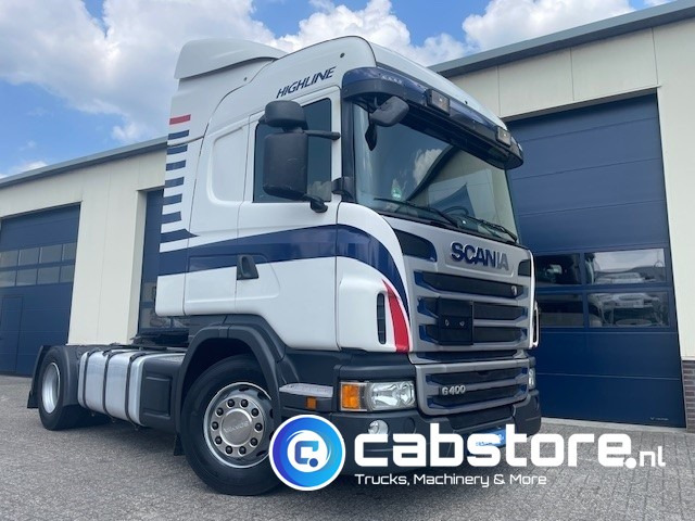 Scania G400 LA4X2MNA Euro 5 - RETARDER - Highline - Diff lock - Airco - Bouwjaar 2013 - 2x Dieseltanks - Tracteur routier: photos 1 Scania G400 LA4X2MNA Euro 5 - RETARDER - Highline - Diff lock - Airco - Bouwjaar 2013 - 2x Dieseltanks - Tracteur routier: photos 1