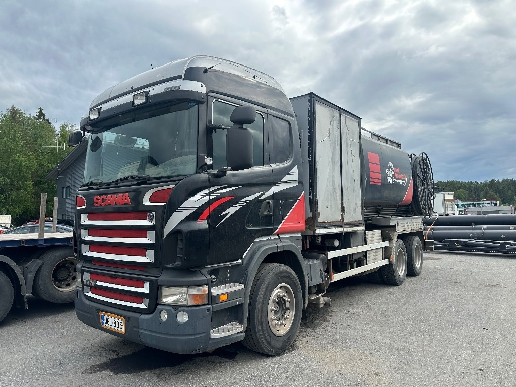 Scania R470 6x2 - Camion hydrocureur: photos 1 Scania R470 6x2 - Camion hydrocureur: photos 1