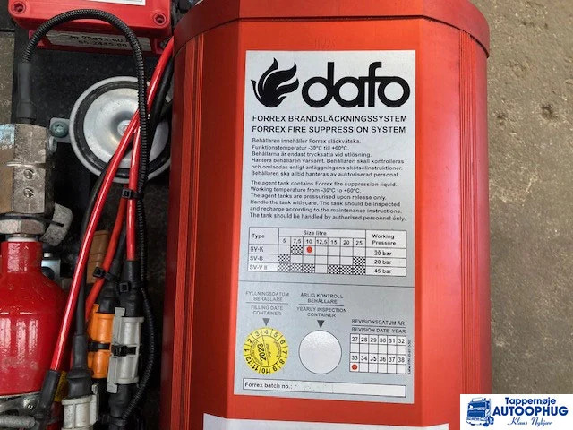 FORREX FIRE SUPPRESSION SYSTEM 55-1651- - Système électrique pour Camion: photos 3 FORREX FIRE SUPPRESSION SYSTEM 55-1651- - Système électrique pour Camion: photos 3